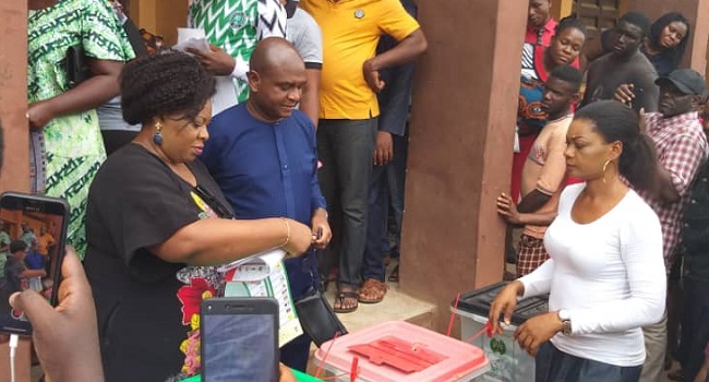 Moghalu expresses disappointment over failure of card readers in his ward