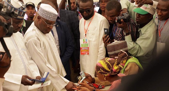 Atiku feels incidences during presidential poll have affected turn out in guber election