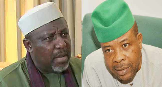 IMO: Okorocha dares Ihedioha, says he cannot order his arrest