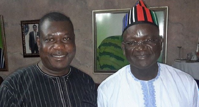 BENUE: Gov Ortom heaps accusations on APC, Akume ahead of governorship election