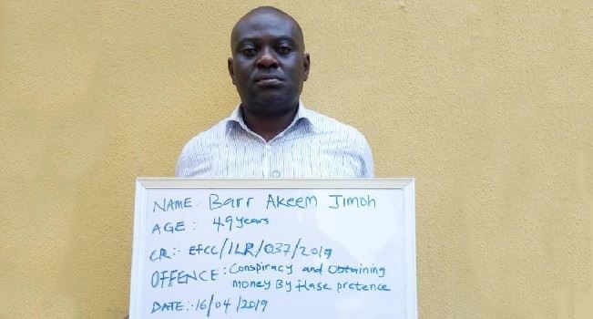 EFCC apprehends lawyer over alleged N7m land scam