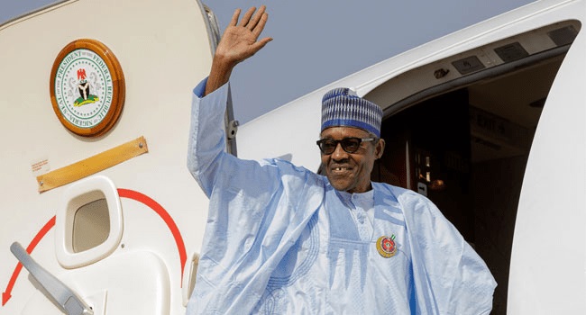 Buhari jets out of Nigeria for World Economic Forum