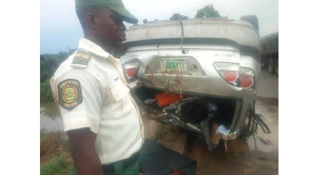 Ogun: Woman dies after Jeep sinks in river
