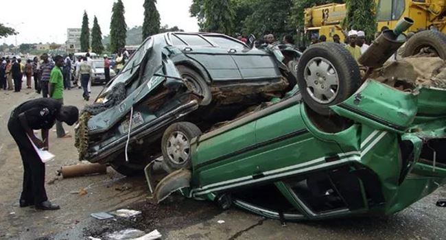 Multiple auto crash claims 2 lives along Abeokuta Sagamu Expressway