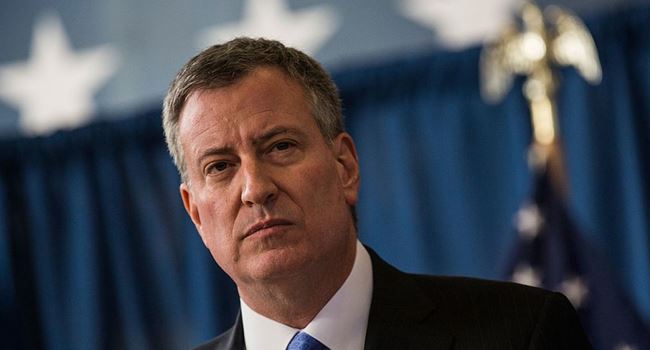 New York mayor de Blasio announces president bid for 2020