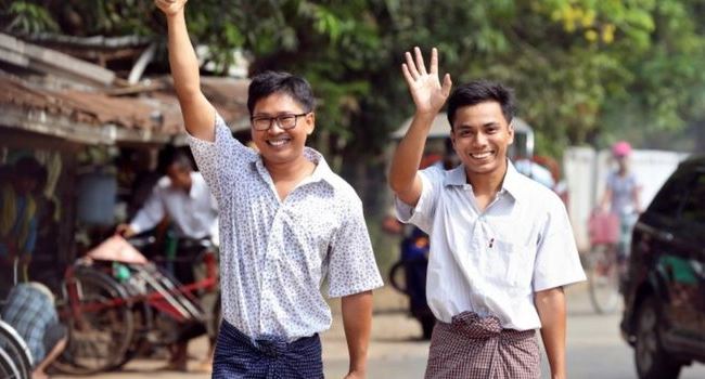 Reuters journalists regain freedom after over 500 days in Myanmar prison