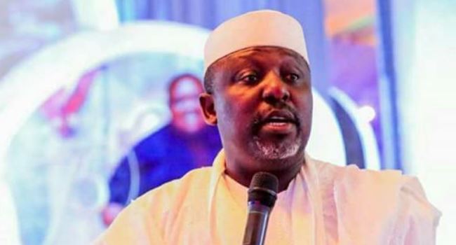 Okorocha reacts to photo showing him with certificate of return