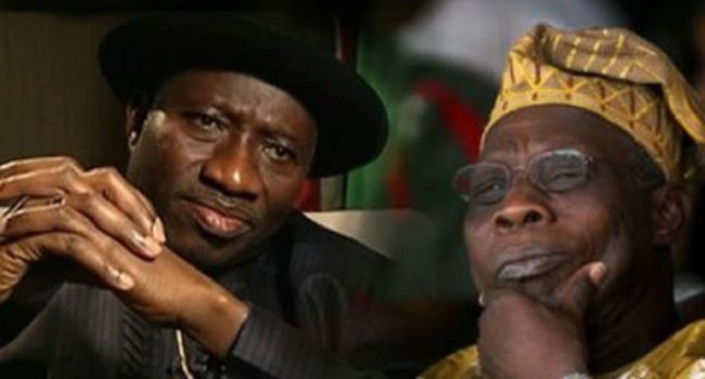 Group calls for probe, ban of former presidents Obasanjo, Jonathan