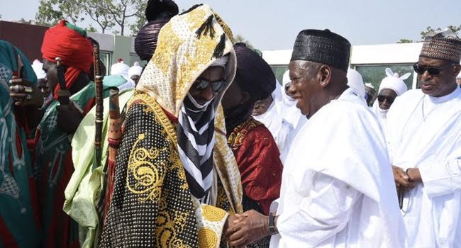 Sanusi meets Ganduje, counsels Nigerians to pray for deliverance