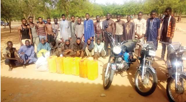 Army arrests kidnap kingpin, 20 bandits in Katsina