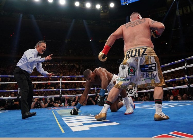 BOXING: Andy Ruiz dethrones Anthony Joshua in miserable loss