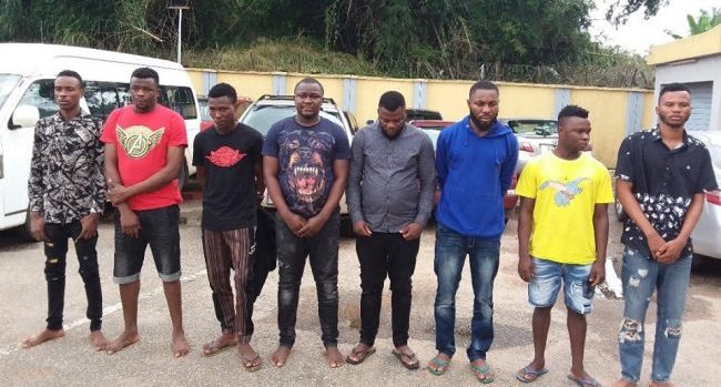 EFCC nab 9 suspected internet fraudsters in Edo