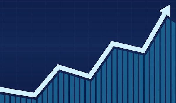 Growth graph bar