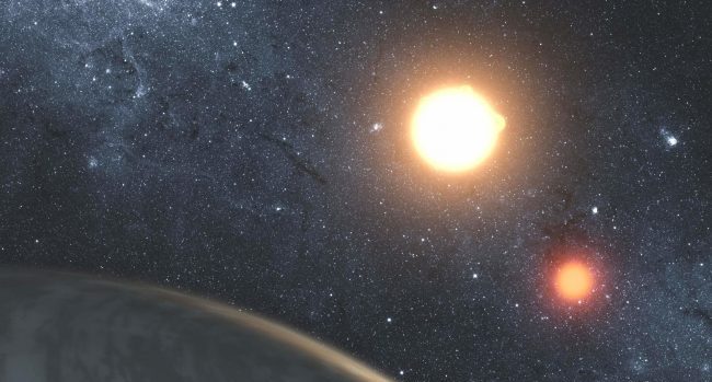 Astronomers discover rocky planet with 3 glowing suns
