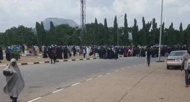 Two policemen reportedly shot at NASS, as Shi’ites protest to turns bloody