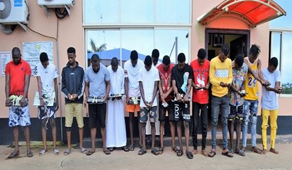 EFCC nabs 15 suspected ‘Yahoo boys’ in Ibadan
