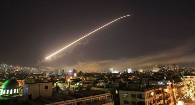 Syrian media says Israel carried out airstrikes in country’s south