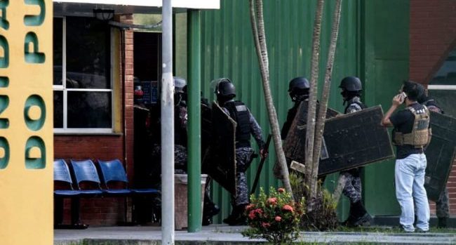 BRAZIL: 57 inmates feared dead after outbreak of bloody clash between prison crime groups