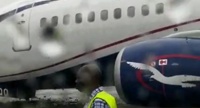 Air Peace in near-crash as tyre bursts on runway