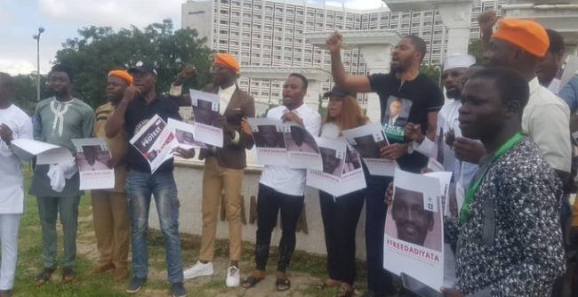 Despite huge deployment of security agents, protesters demand Sowore's release