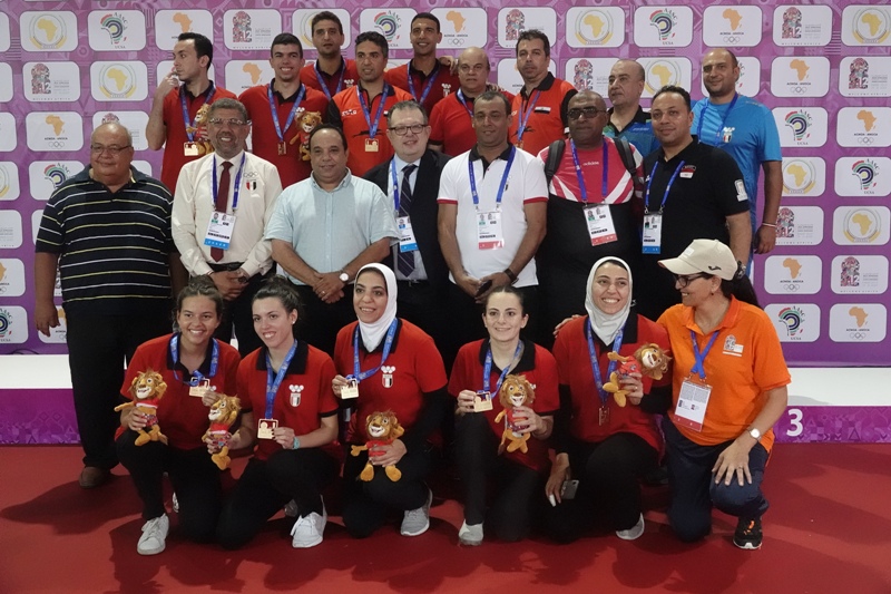 All Africa Games - Egypt Table Tennis team