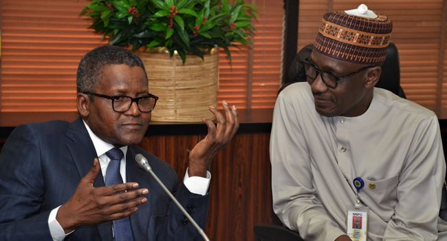 Our refinery will produce 53% petrol, Dangote