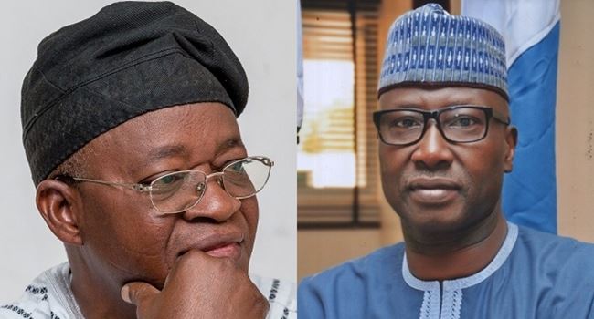 Gov Oyetola, SGF disagree over NFIU order