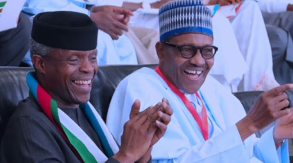 Image result for buhari and osinbajo