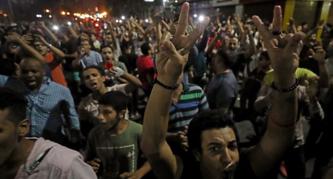 EGYPT: 500 people arrested in rare anti-govt protests