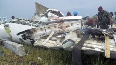 Eight killed in DR Congo's air mishap