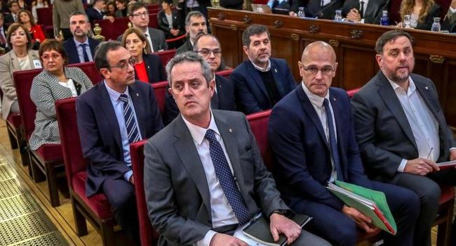 Catalan separatist leaders face 15-year jail each