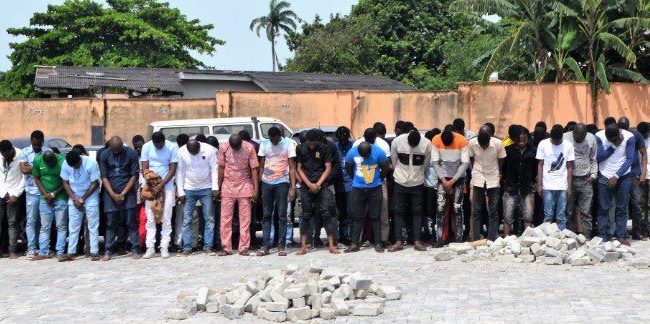 EFCC nabs 94 suspected fraudsters at Osun nightclub