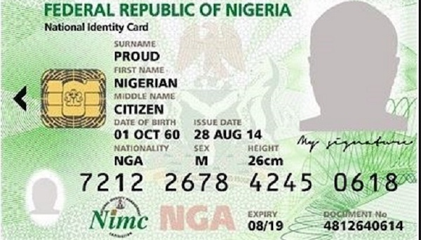 NIMC-Card