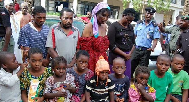 Police rescue nine children abducted in Kano, arrest six suspected human traffickers