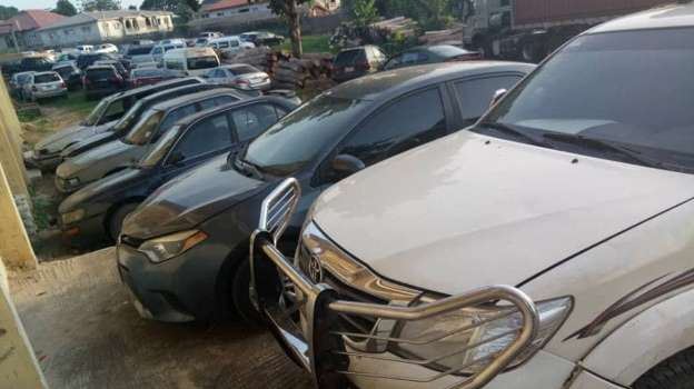 Lagos task force to auction 54 confiscated vehicles