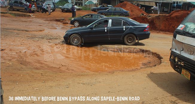 #FasholaTakeTheRoadChallenge: We visited Warri-Sapele-Benin road; see what we found