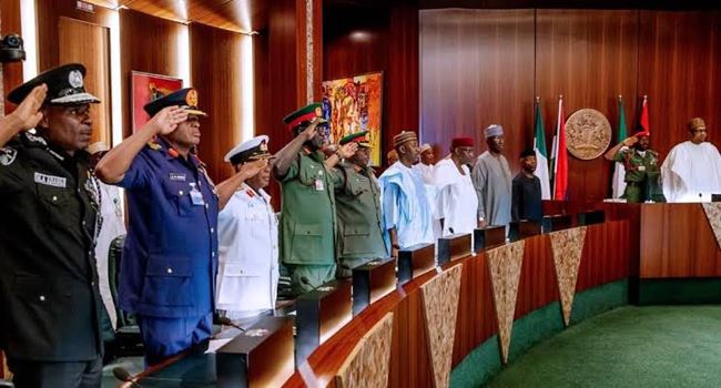 Hunt down bandits, other criminals, Buhari charges security agents
