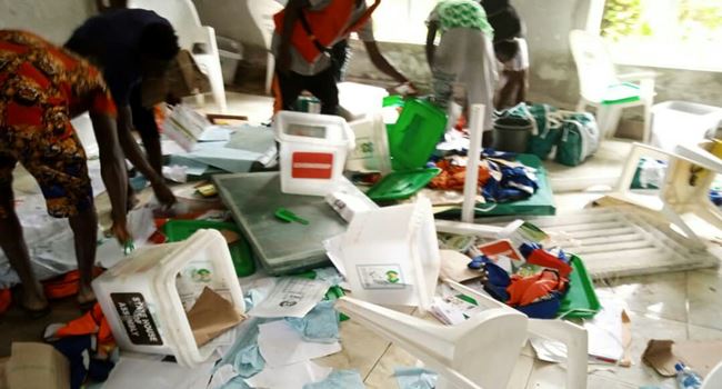 #BayelsaDecides: Thugs hijack election materials in Southern Ijaw