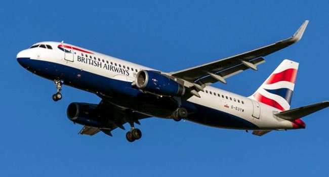 Abuja-bound BA flight develops technical problem midair, returns to Heathrow