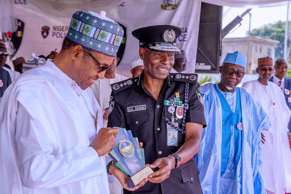 I’ll bequeath to Nigeria a modernised, motivated police force, Buhari promises