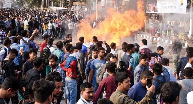 Police, Protesters clash as demonstrations spread across India over citizenship law