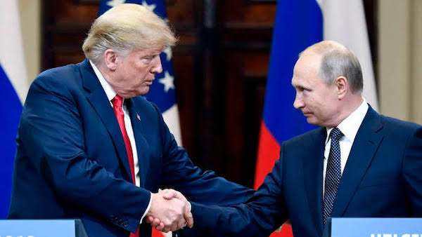 Putin with Trump