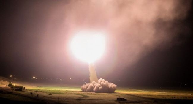 Iran fires missiles at US military bases in Iraq