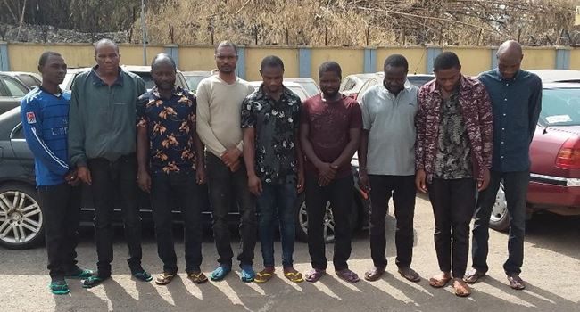 Navy arrests nine people for illegal oil bunkering