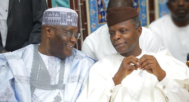 Atiku explains his meeting with Tinubu, Osinbajo, Kyari