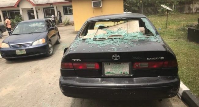 BAYELSA: Hoodlums attack Diri's house in Yenagoa (Photos)