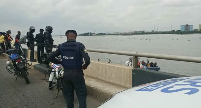 Man rescued by police from jumping into Lagos Lagoon reveals his motive