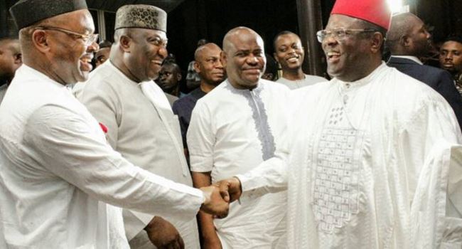 Uzodinma absent, as South East govs conclude decision to set up regional security outfit