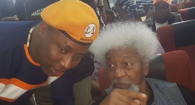 Soyinka, Sani, Odinkalu, others in court for Sowore, as judge shifts trial