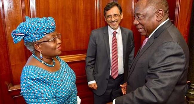 South Africa appoints Nigeria’s Okonjo-Iweala to lift country out of recession